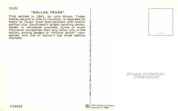 Dallas Texas Skyline – Bild 2
