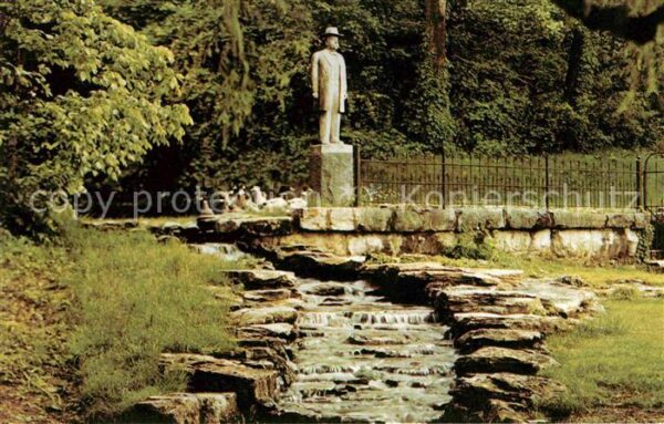Lynchburg Tennessee Jack Daniel Distillery Denkmal und Brun