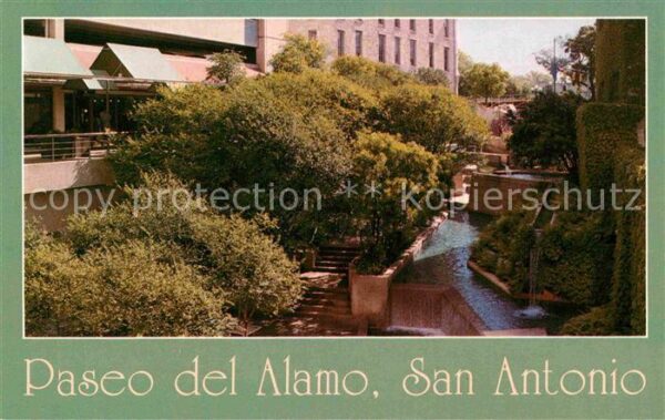 San Antonio Texas Paseo del Alamo
