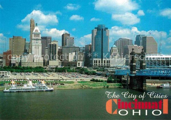 Cincinnati Ohio Skyline