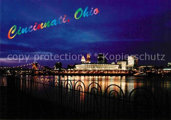Cincinnati Ohio Skyline