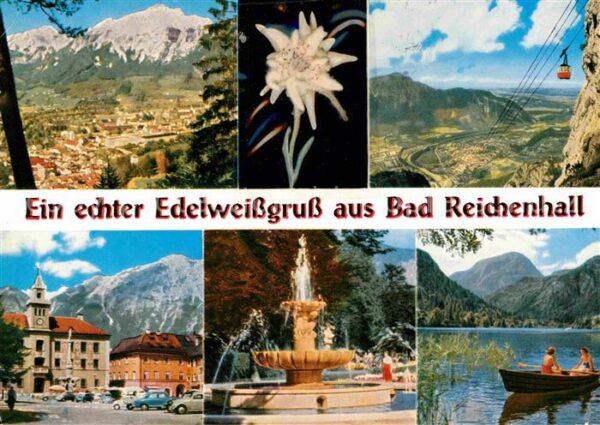 Bad Reichenhall Panorama Hochstaufen Predigtstuhlbahn M