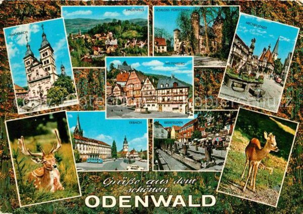 Odenwald Amörbach Erbach Miltenberg Lindenfels M