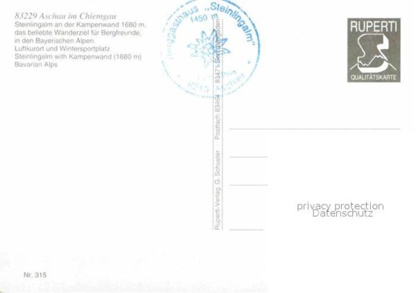 Aschau Chiemgau Steinlingalm Grossglockner – Bild 2