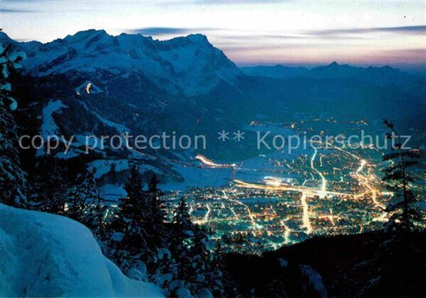 Garmisch-Partenkirchen Fliegeraufnahme