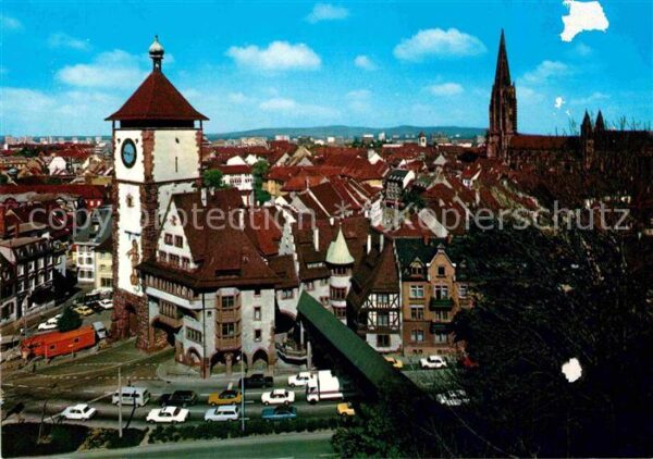 Freiburg Breisgau Schwabentor Münster