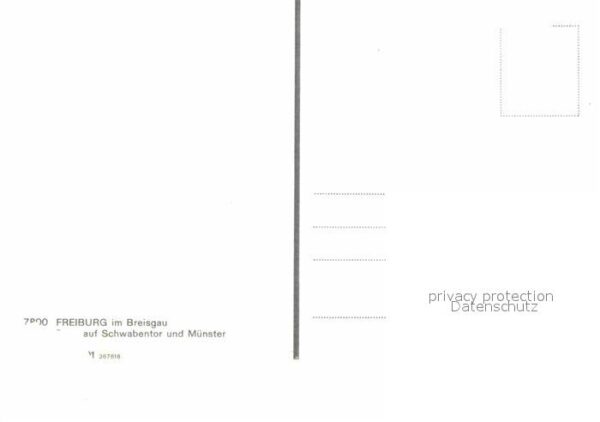 Freiburg Breisgau Schwabentor Münster – Bild 2