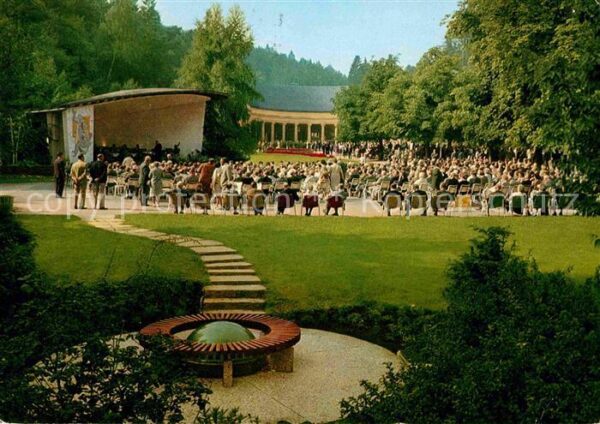 Bad Wildungen Viktoriaquelle Konzertpavillon Wandelha