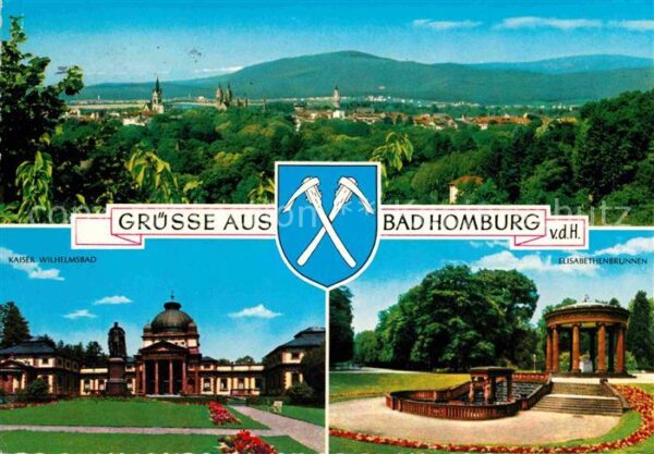 Bad Homburg Panorama Kaiser Wilhelmsbad Elisabethen