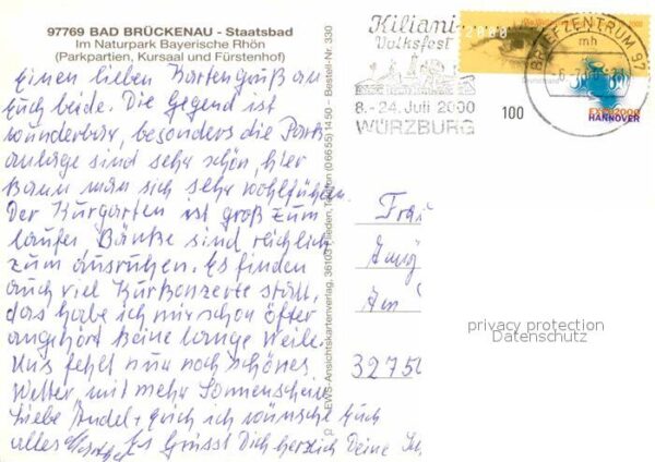 Bad Brueckenau Kurpark – Bild 2