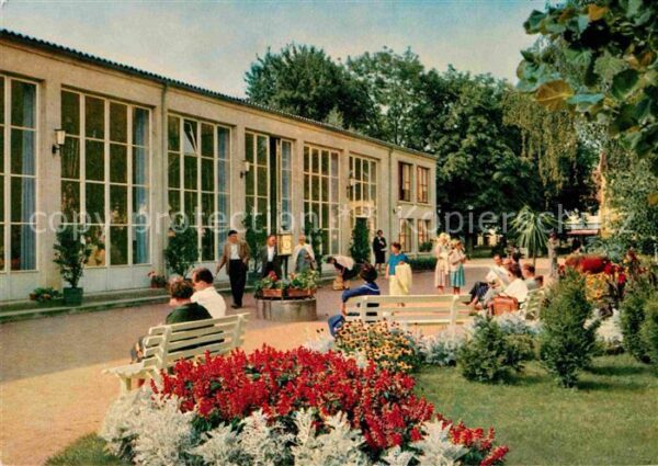 Bad Koenig Odenwald Kurpark Wandelhalle