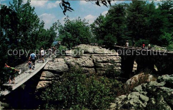 Chattanooga Tennessee Swing Along Bridge