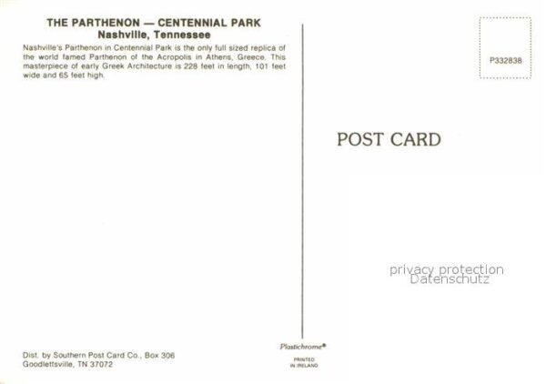 Nashville Tennessee The Parthenon – Bild 2