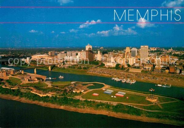 Memphis Tennessee Fliegeraufnahme