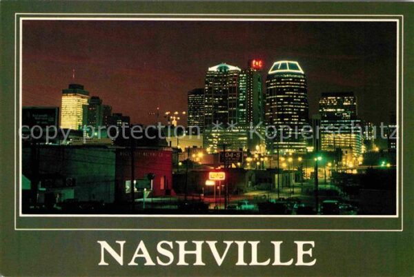 Nashville Tennessee Skyline