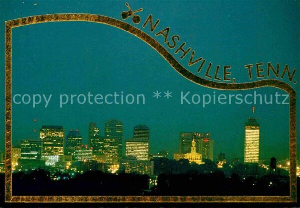 Nashville Tennessee Skyline
