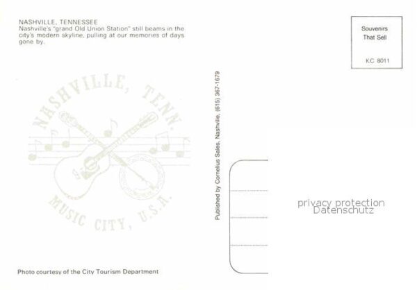 Nashville Tennessee Grand Old Union Station – Bild 2