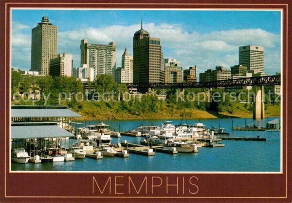 Memphis Tennessee Skyline Maria from Mud Island