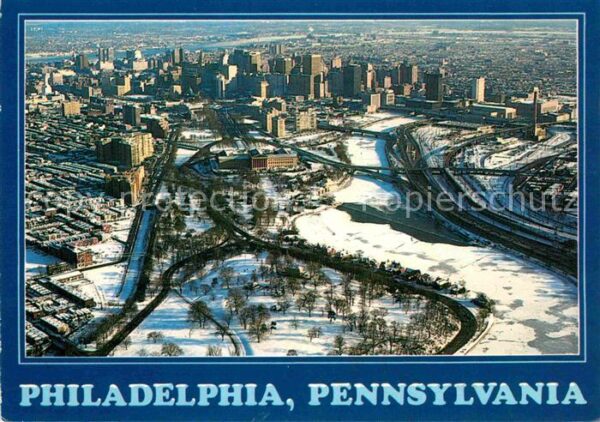 Philadelphia Pennsylvania Fliegeraufnahme