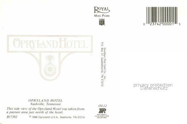 Nashville Tennessee Opryland Hotel – Bild 2