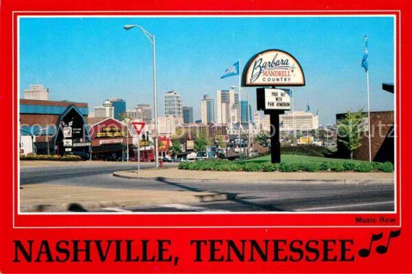 Nashville Tennessee Music Row