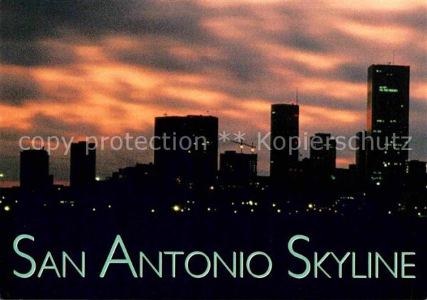 San Antonio Texas Skyline
