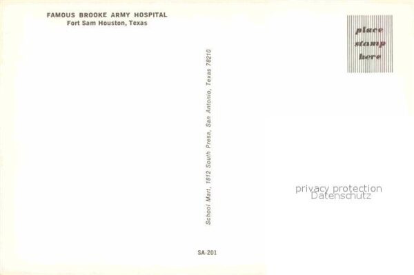 Houston  Texas USA Army Hospital – Bild 2