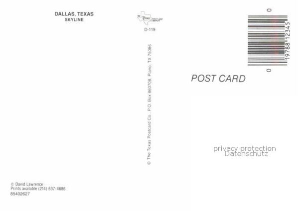 Dallas Texas Skyline – Bild 2