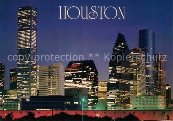Houston  Texas USA Skyline