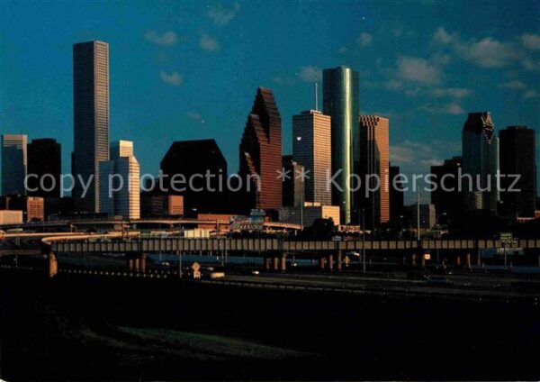 Houston  Texas USA Skyline