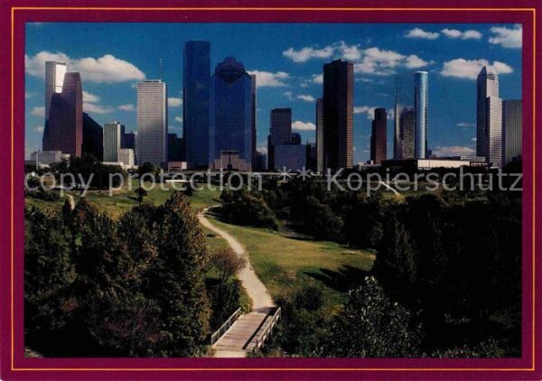 Houston  Texas USA Skyline
