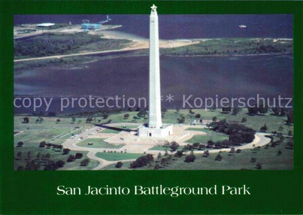 San Jacinto Texas Fliegeraufnahme Battleground Park