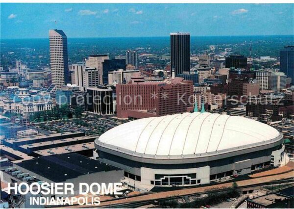Indianapolis Fliegeraufnahme Hoosier Dome