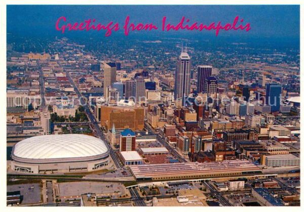 Indianapolis Fliegeraufnahme