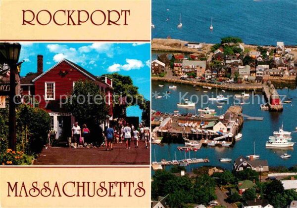 Rockport Massachusetts Hafen Bearskin Neck