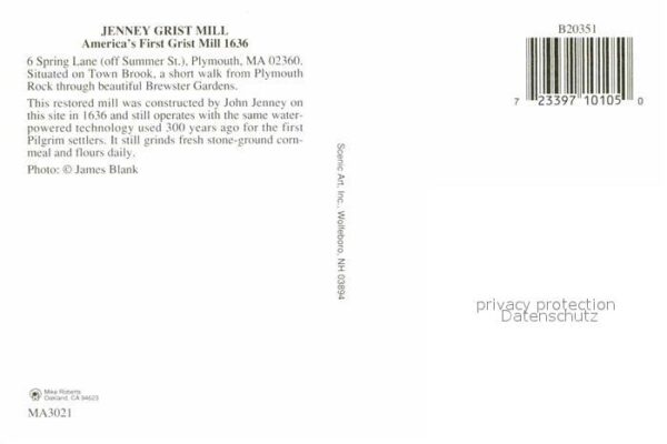 Plymouth Maine Jenney Grist Mill – Bild 2