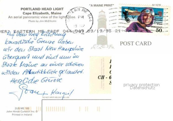 Portland Ohio Leuchtturm Fliegeraufnahme – Bild 2