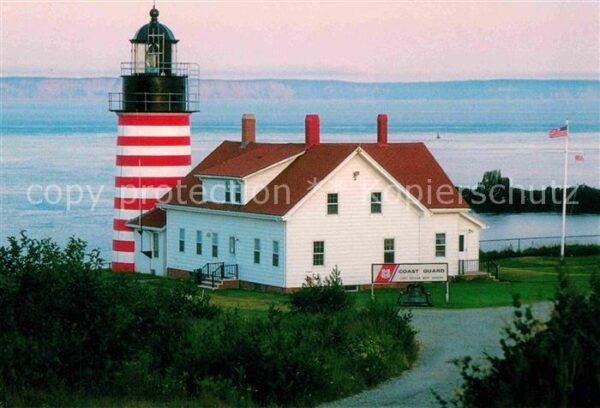Maine West Quoddy Leuchtturm