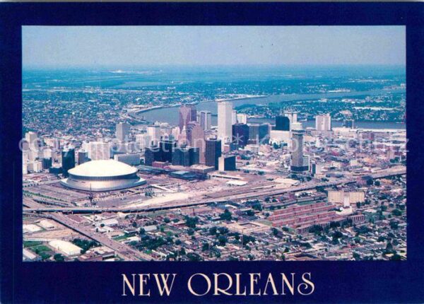New Orleans Louisiana Fliegeraufnahme