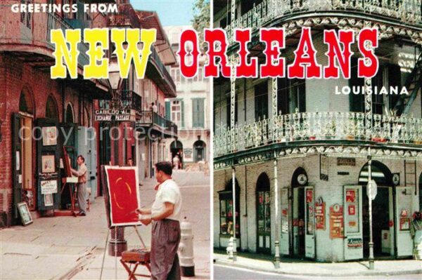 New Orleans Louisiana Teilansichten