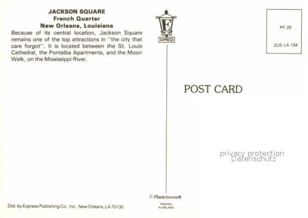 New Orleans Louisiana Jackson Square – Bild 2
