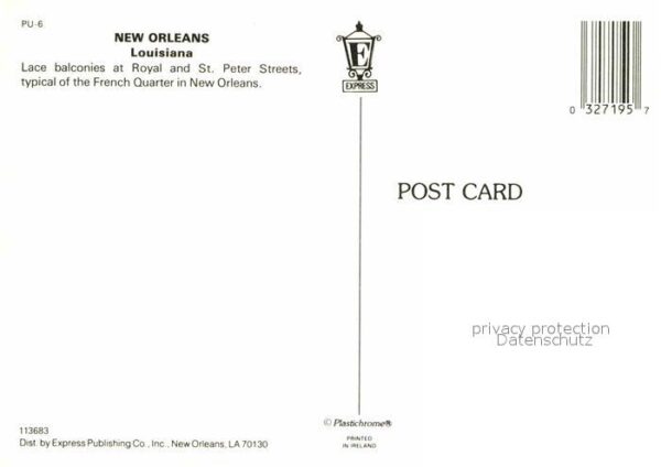 New Orleans Louisiana Saint Peter Street Royal Street – Bild 2