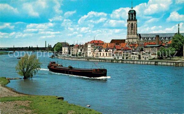 Deventer Partie am Fluss