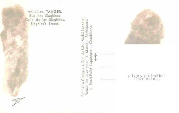 Tanger Tangier Tangiers Rue des Siaghines – Bild 2