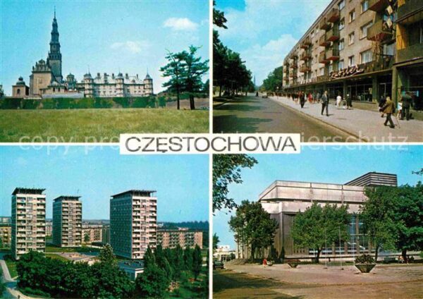 Czestochowa Schlesien Klasztor na Jasnej Gorze