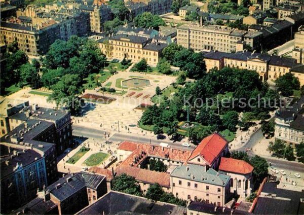 Lublin Lubelskie Fliegeraufnahme Plac Litewski