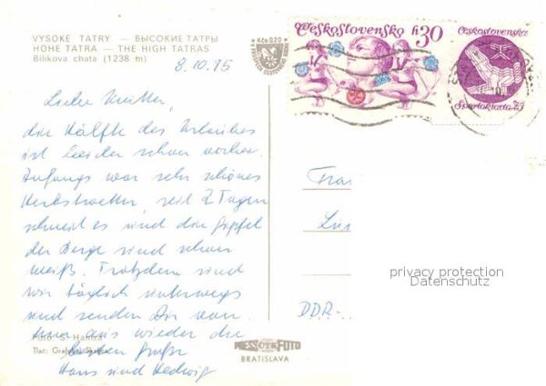 Vysoke Tatry Bilikova Chata – Bild 2