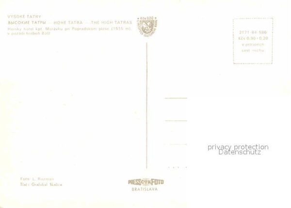 Vysoke Tatry Horsky Hotel – Bild 2