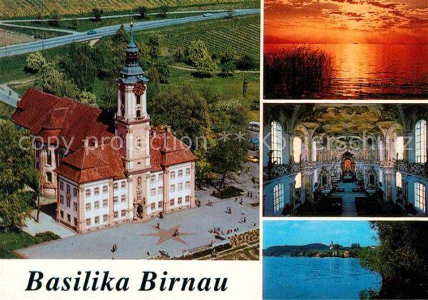 Birnau Fliegeraufnahme Basilika Barockjuwel am