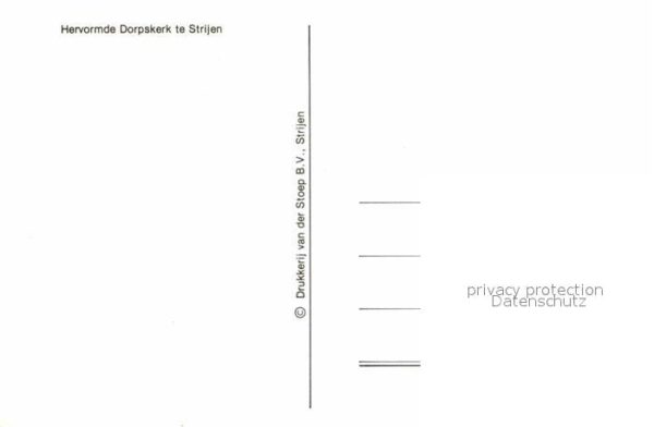 Strijen Hervormde Dorpskerk innen – Bild 2